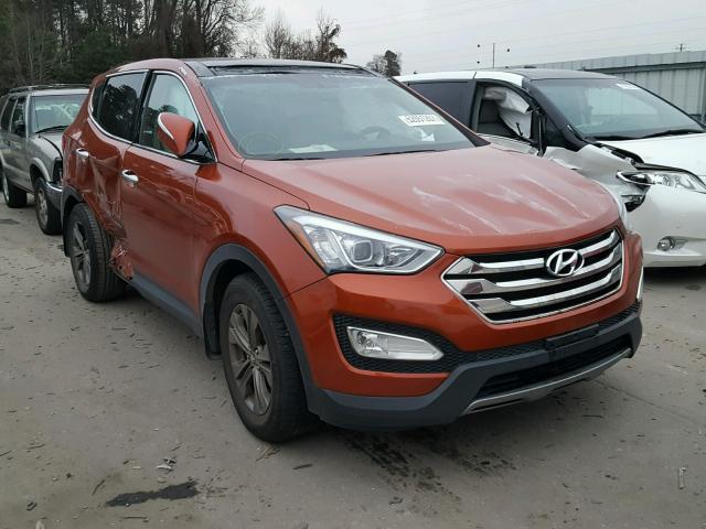 5XYZU3LBXDG042525 - 2013 HYUNDAI SANTA FE S BROWN photo 1