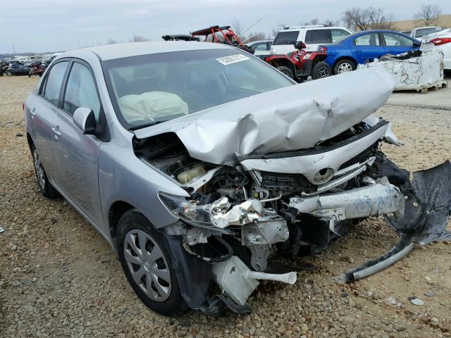 5YFBU4EE3DP107807 - 2013 TOYOTA COROLLA BA SILVER photo 1