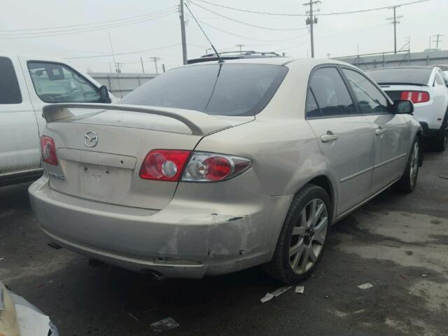 1YVHP80C475M24408 - 2007 MAZDA 6 I TAN photo 4