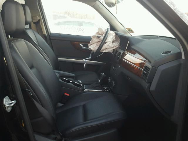 WDCGG8HB5AF372182 - 2010 MERCEDES-BENZ GLK 350 4M BLACK photo 5