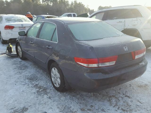 3HGCM56323G713502 - 2003 HONDA ACCORD LX GRAY photo 3