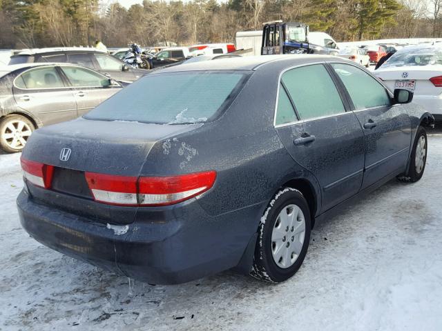 3HGCM56323G713502 - 2003 HONDA ACCORD LX GRAY photo 4