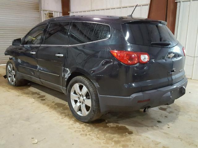 1GNLRHED0AJ228158 - 2010 CHEVROLET TRAVERSE L BLACK photo 3