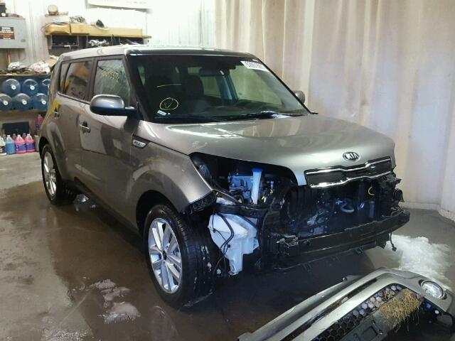 KNDJP3A53J7528085 - 2018 KIA SOUL + GRAY photo 1