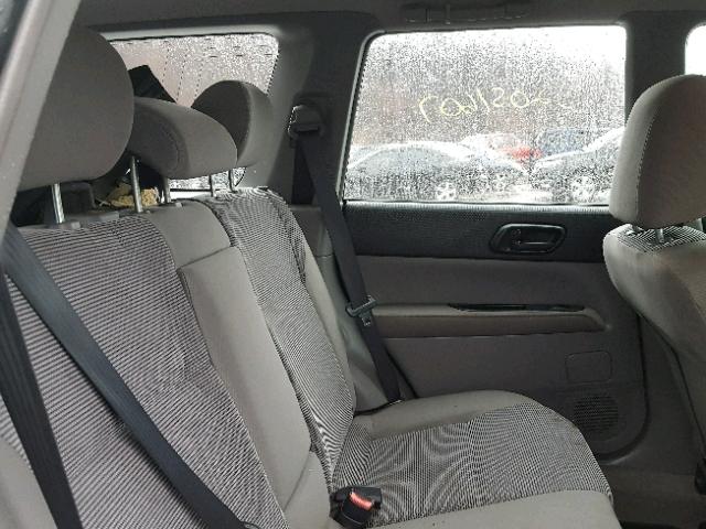 JF1SG636X6H758760 - 2006 SUBARU FORESTER 2 GRAY photo 6