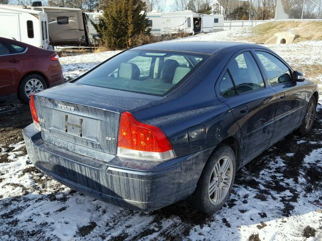 YV1RS592572632357 - 2007 VOLVO S60 2.5T BLUE photo 4