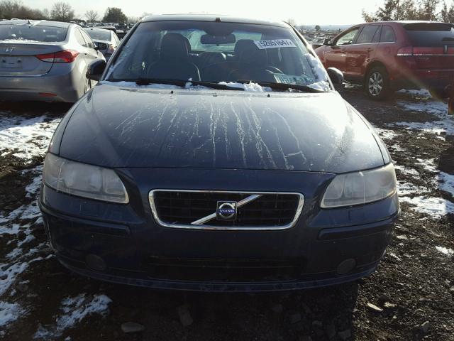 YV1RS592572632357 - 2007 VOLVO S60 2.5T BLUE photo 9