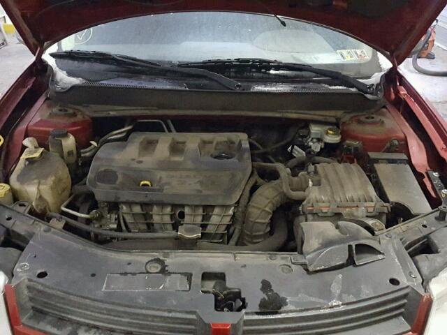 1B3CC4FB3AN119946 - 2010 DODGE AVENGER SX RED photo 7