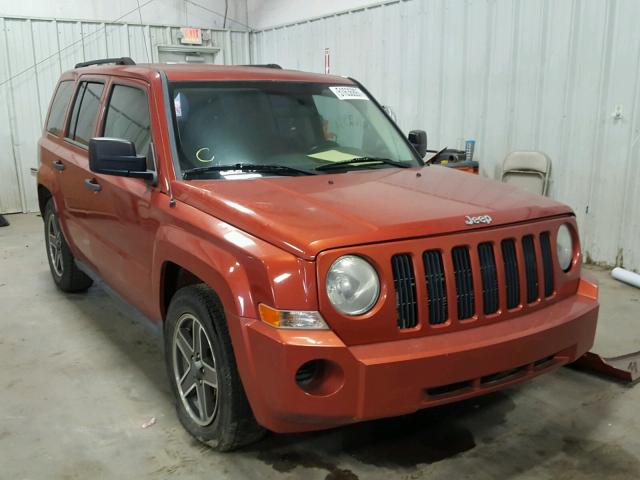 1J4FT28B09D202839 - 2009 JEEP PATRIOT SP ORANGE photo 1