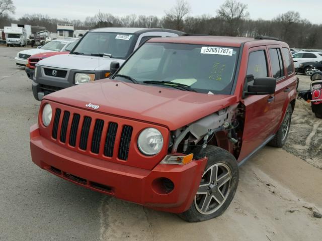 1J4FT28B09D202839 - 2009 JEEP PATRIOT SP ORANGE photo 2