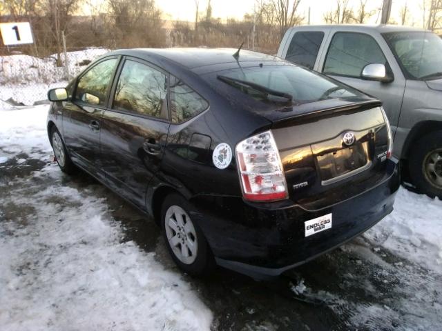 JTDKB20U667542950 - 2006 TOYOTA PRIUS BLACK photo 3