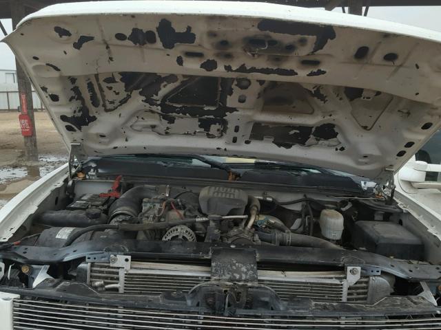 1GCJC336X7F567353 - 2007 CHEVROLET SILVERADO WHITE photo 7