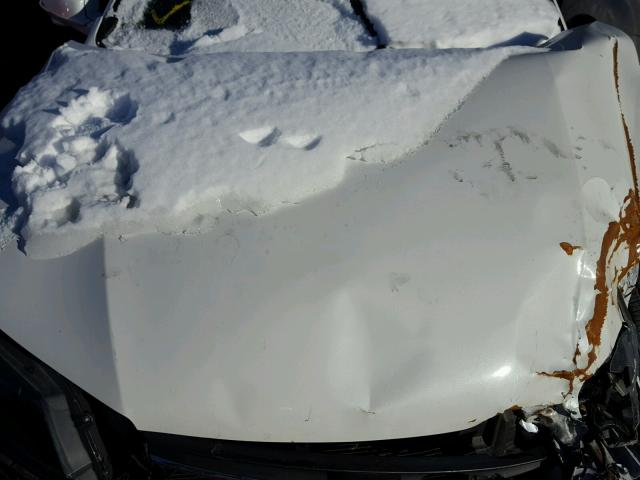 1HGCR2F72EA271504 - 2014 HONDA ACCORD EX WHITE photo 7