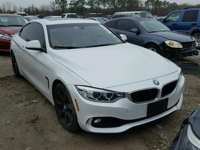 WBA3N3C54FK233767 - 2015 BMW 428 I WHITE photo 1