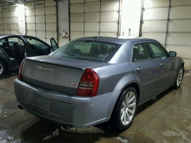 2C3LA73W46H371786 - 2006 CHRYSLER 300C SRT-8 BLUE photo 4