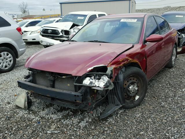 1N4AL11D24C128687 - 2004 NISSAN ALTIMA BAS MAROON photo 2