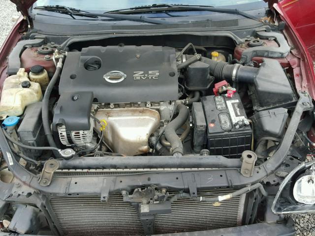 1N4AL11D24C128687 - 2004 NISSAN ALTIMA BAS MAROON photo 7