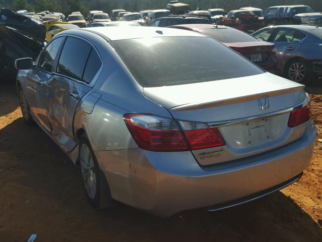 1HGCR2F81DA033456 - 2013 HONDA ACCORD EXL SILVER photo 3