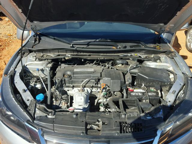 1HGCR2F81DA033456 - 2013 HONDA ACCORD EXL SILVER photo 7