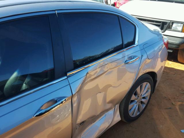 1HGCR2F81DA033456 - 2013 HONDA ACCORD EXL SILVER photo 9