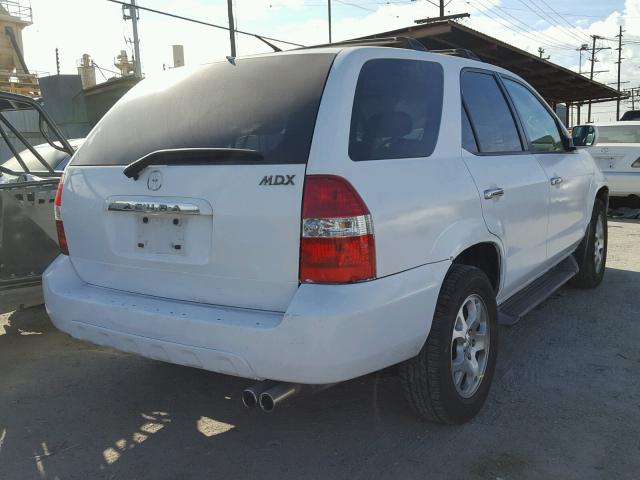 2HNYD18812H519753 - 2002 ACURA MDX TOURIN WHITE photo 4