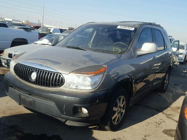 3G5DB03E12S536378 - 2002 BUICK RENDEZVOUS GRAY photo 2