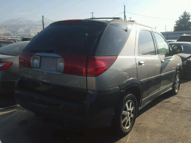 3G5DB03E12S536378 - 2002 BUICK RENDEZVOUS GRAY photo 4