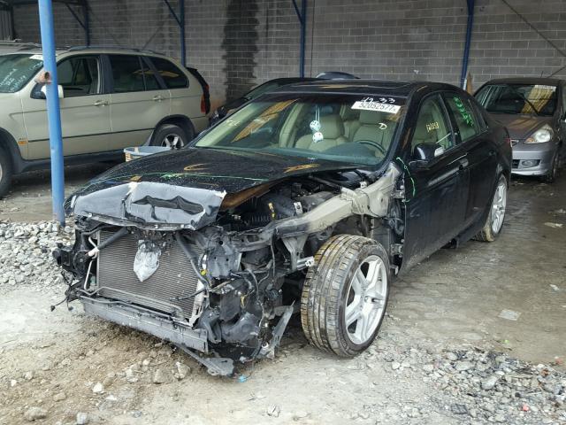 19UUA66247A034233 - 2007 ACURA TL BLACK photo 2