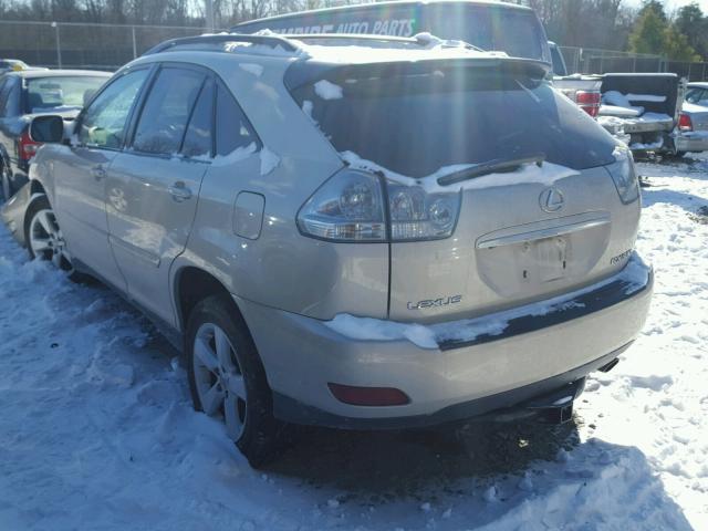 2T2HA31UX5C040730 - 2005 LEXUS RX 330 TAN photo 3