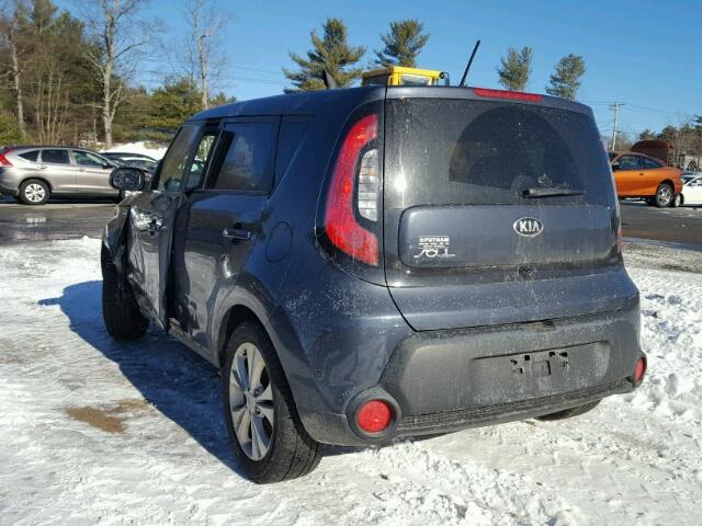 KNDJP3A56E7096405 - 2014 KIA SOUL + BLUE photo 3