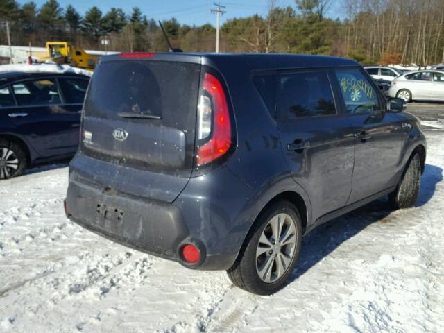 KNDJP3A56E7096405 - 2014 KIA SOUL + BLUE photo 4