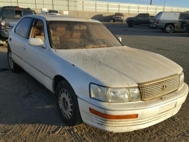 JT8UF11E3M0078843 - 1991 LEXUS LS 400 WHITE photo 1