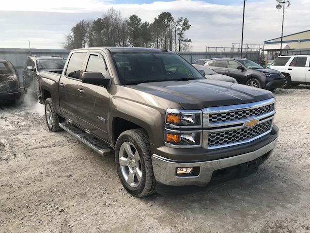 3GCUKREC5FG462707 - 2015 CHEVROLET SILVERADO BROWN photo 1