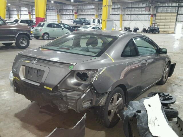 2HGFG12968H569287 - 2008 HONDA CIVIC EXL 灰色 照片 4