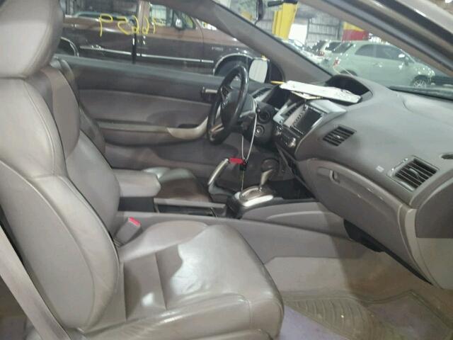 2HGFG12968H569287 - 2008 HONDA CIVIC EXL 灰色 照片 5