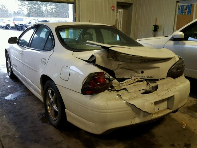 1G2WP52K8YF268552 - 2000 PONTIAC GRAND PRIX WHITE photo 3