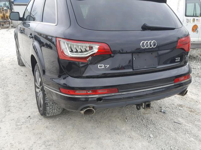 WA1VMAFEXDD011695 - 2013 AUDI Q7 PRESTIG BLACK photo 9