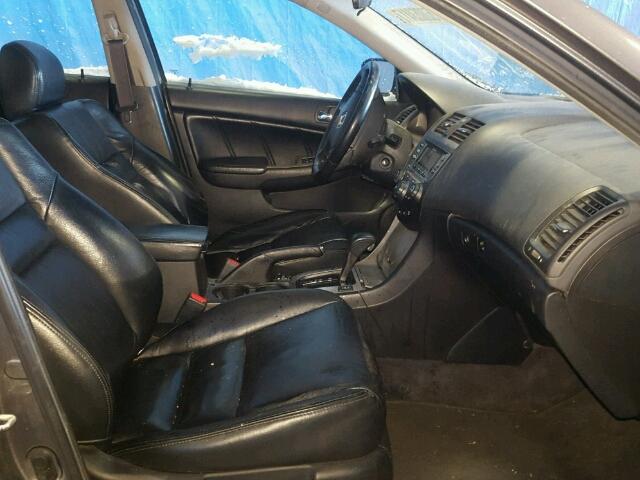 1HGCM66576A060241 - 2006 HONDA ACCORD EX GRAY photo 5