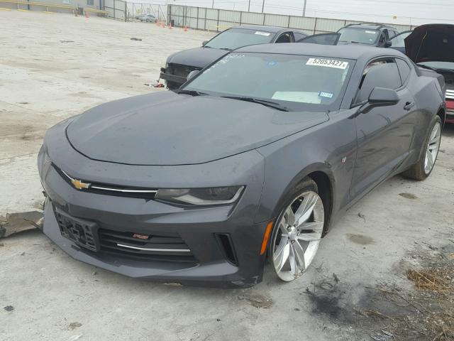 1G1FB1RS6G0126493 - 2016 CHEVROLET CAMARO LT BLACK photo 2