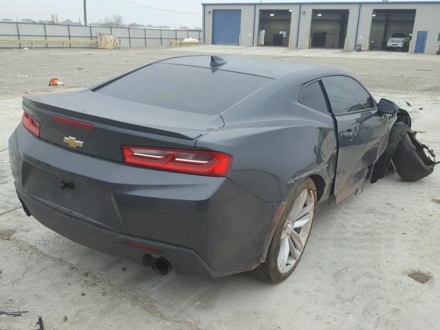 1G1FB1RS6G0126493 - 2016 CHEVROLET CAMARO LT BLACK photo 4