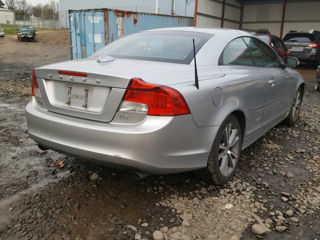 YV1672MC8BJ118875 - 2011 VOLVO C70 T5 SILVER photo 4