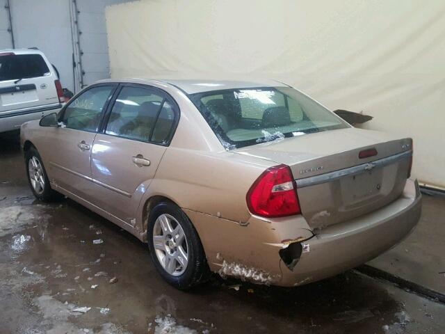 1G1ZT51896F103237 - 2006 CHEVROLET MALIBU LT TAN photo 3