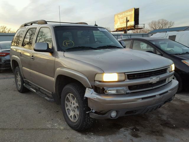 1GNEK13Z53R113014 - 2003 CHEVROLET TAHOE K150 TAN photo 1