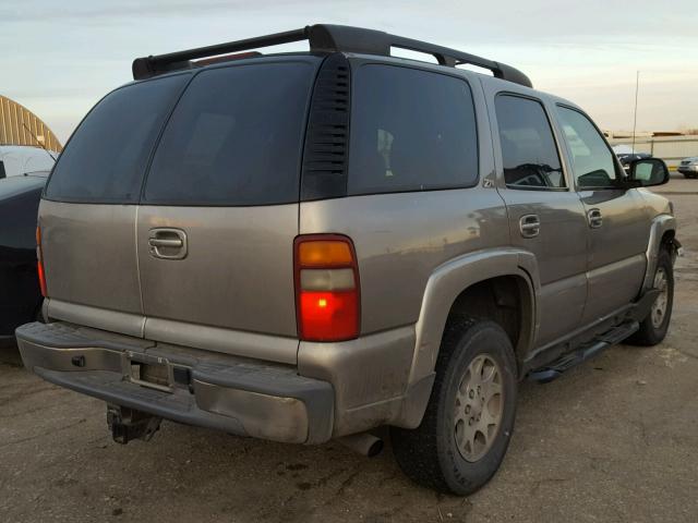 1GNEK13Z53R113014 - 2003 CHEVROLET TAHOE K150 TAN photo 4