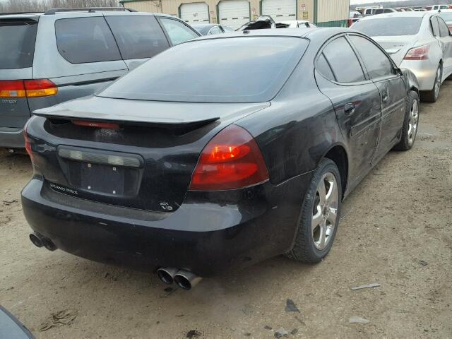 2G2WC54C451326290 - 2005 PONTIAC GRAND PRIX BLACK photo 4