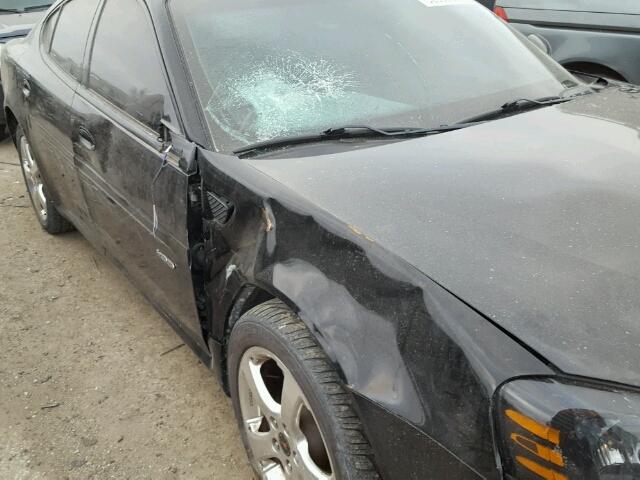 2G2WC54C451326290 - 2005 PONTIAC GRAND PRIX BLACK photo 9
