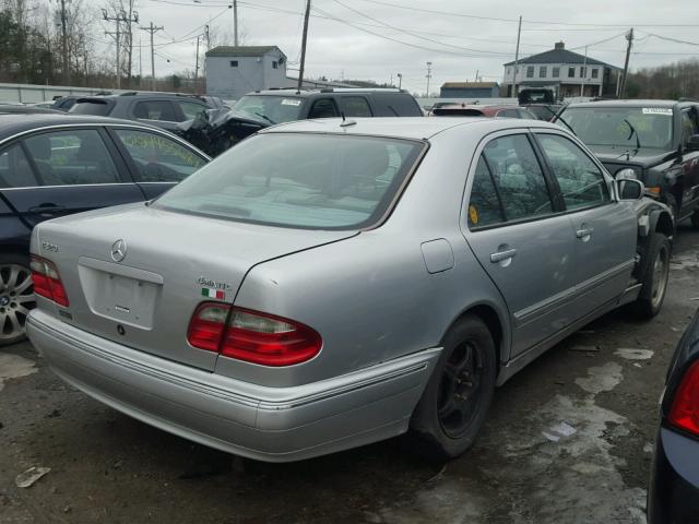 WDBJF82J7YX036275 - 2000 MERCEDES-BENZ E 320 4MAT SILVER photo 4