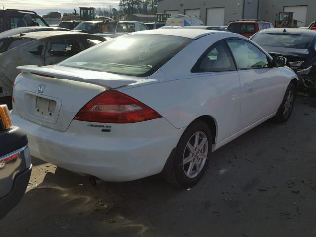 1HGCM82683A032096 - 2003 HONDA ACCORD EX WHITE photo 3