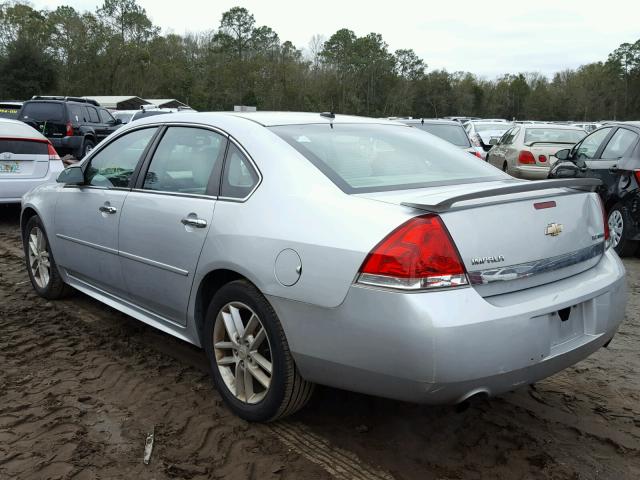 2G1WC5EMXB1180341 - 2011 CHEVROLET IMPALA LTZ SILVER photo 3