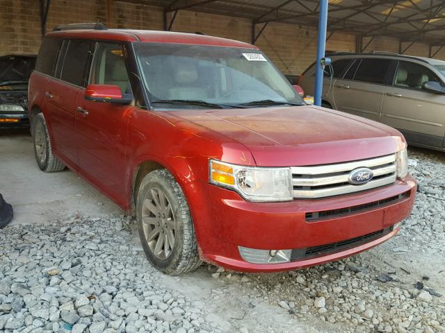 2FMGK5CC0CBD16234 - 2012 FORD FLEX SEL MAROON photo 1